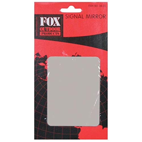 Camper's Signal Mirror - Double Faced Stainless Steel