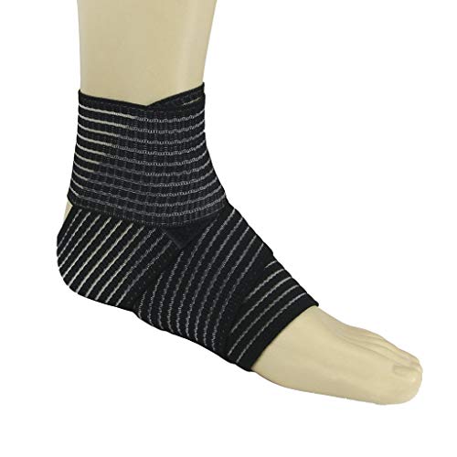 Elastic Breathable Ankle Support Brace - Compression Wrap
