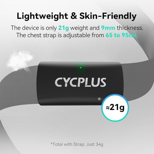 Heart Rate Monitor Chest Strap H2Pro - Bluetooth, IPX7, 500h Battery