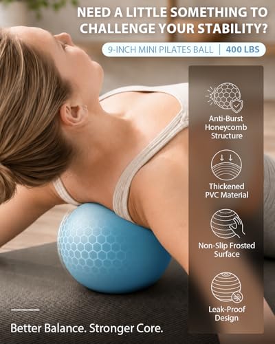 Pilates Ring Set with Mini Ball & Resistance Bands for Home Workouts