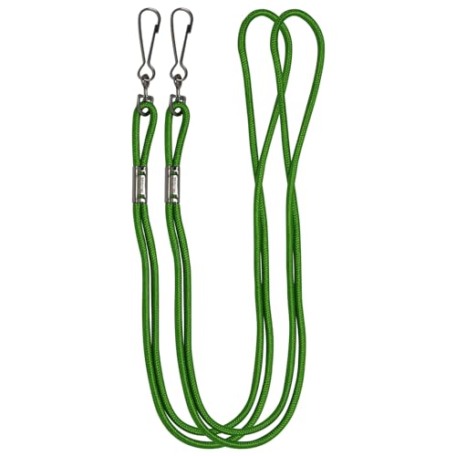 Heavy Duty Nylon Lanyards - Bulk Pack of 12 Assorted Colors