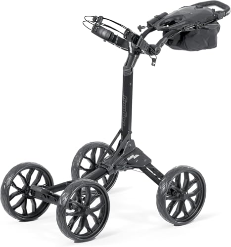 Quad Pro Push Cart with Iron Plate - Black/Slate