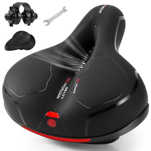 Comfortable Bike Seat Saddle for Men & Women - Ergonomic Design