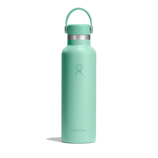 Hydro Flask Water Bottle - Insulated Stainless Steel - Non Spill, Leakproof in 21 Oz Mermaid Green