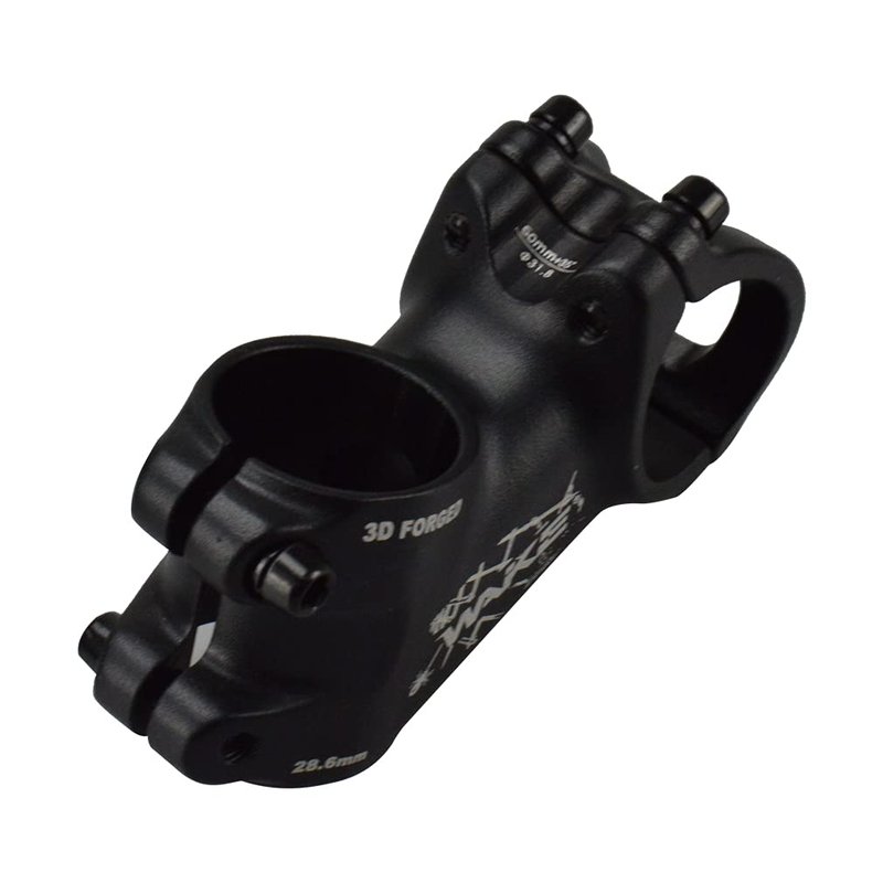 CYSKY Bike Stem 31.8 60mm/70mm/90mm/110mm 35 Degree MTB Stem Mountain Bike Stem Riser Handlebar Stem for Most Road Bike Stem, MTB Stem, BMX Stem, Bicycle Stem (60mm)