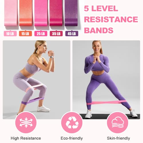14-Piece Home Pilates Kit with Magic Circle & Resistance Bands