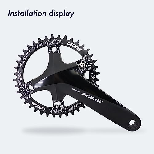 DJC 40T Road Bike Chainring - Narrow Wide 110BCD Gravel & Road Cycling