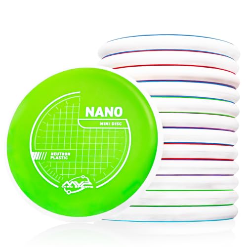 Nano Disc Golf Mini Marker - Neutron Plastic, PDGA Approved