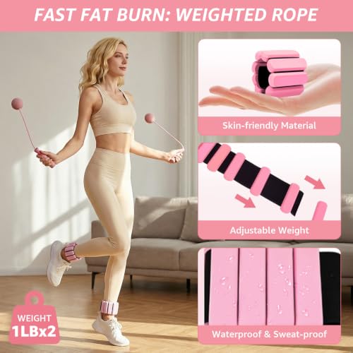 20-Piece Home Pilates Kit with Resistance Bands, Ring & Ball
