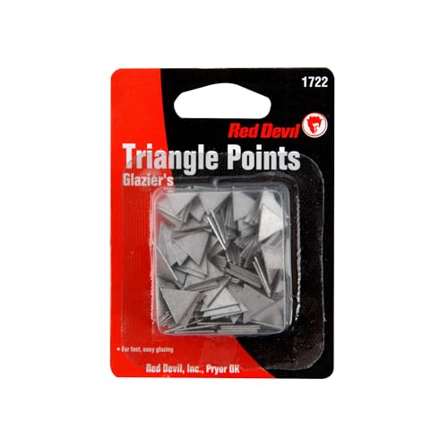 Zinc Coated Glazing Points - 150 Triangle Glass Holders