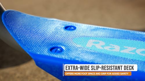 Blue Razor Junior Lil' Kick Scooter for Kids - Stable 3-Wheel Design, Lightweight & Easy to Assemble