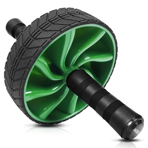 Ab Roller Wheel for Core Strength - Green Exercise Wheel
