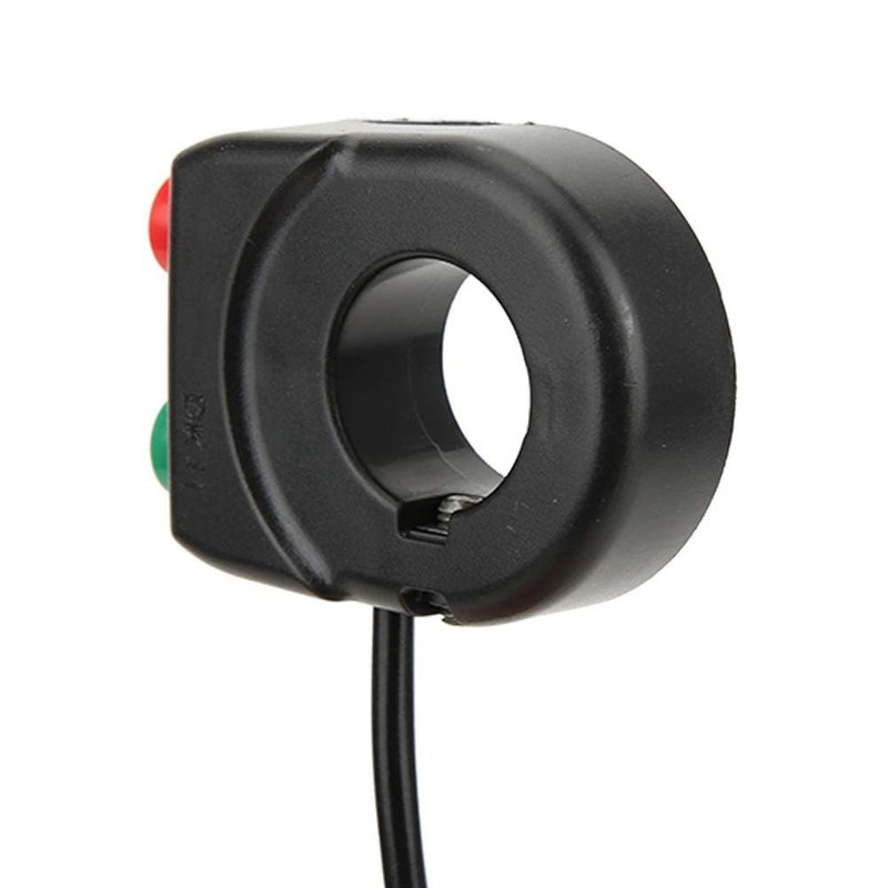 VGEBY 2 in 1 Push Button Switch Motorcycle Handlebar Headlight Switch Handle Scooter Electric