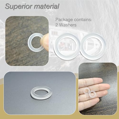 2-Pack Fill Drain Screw Washers for Johnson Evinrude Engines