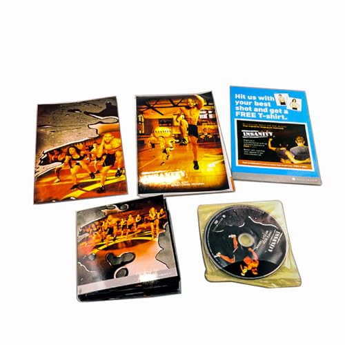 Insanity 60-Day Total Body Conditioning Workout Program Deluxe Kit with DVDs and Nutrition Plan