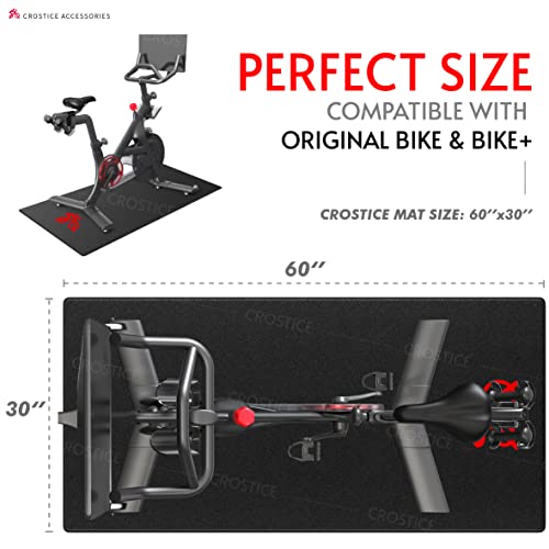6mm Bike Mat for Peloton - Non-Slip Waterproof Floor Protector 30x60"