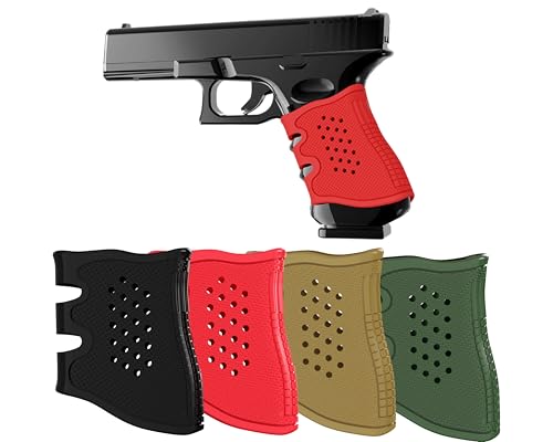4Pack Glock Grip Tactical Pistol Holster Rubber Glove Sleeve