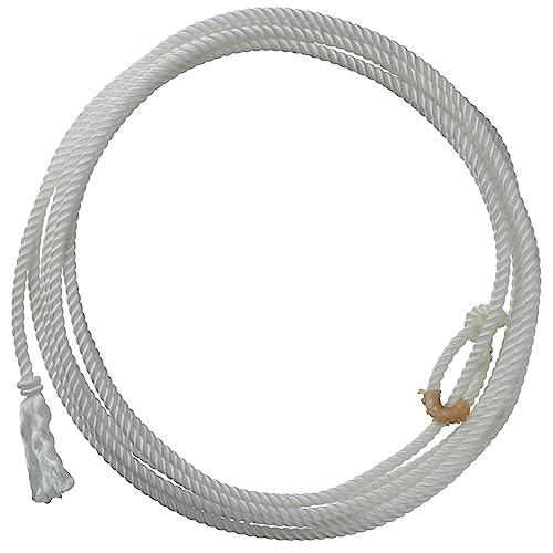Kids Lasso Rope - Waxed Nylon 5/16" x 20" - Natural Color