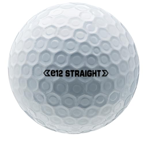 Bridgestone e12 Golf Balls - Dozen White - Improved Distance & Forgiveness
