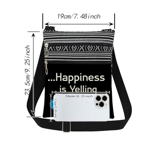 Bingo Player Adjustable Crossbody Bag - Bingo 08