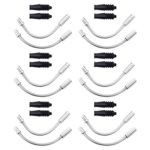 Bicycle Brake Noodle Cable Guide Pipe Set - 12 Pieces