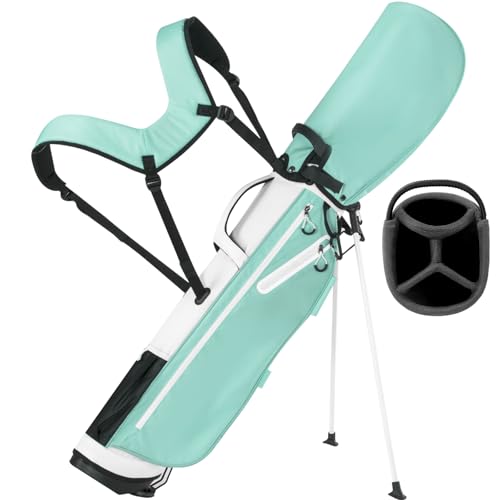 Lightweight Golf Stand Bag - 4-Way Dividers, Holds 10 Clubs, Mint