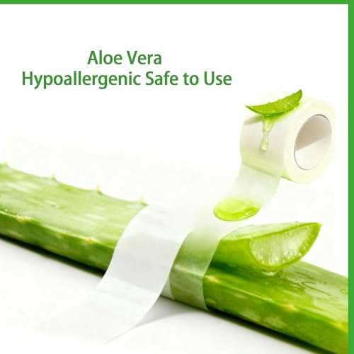 Aloe Infused Medical Tape - Low-Allergy, 1 in x 3 Rolls
