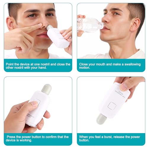 Eustachian Tube Unclogger - Ear Pressure Relief Device - Balanced Ear Pressure Safely & Naturally - Eustachian Tube Exerciser