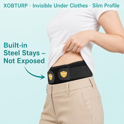 XOBTURP Ultra-Thin XX-Large Back Brace 41-43