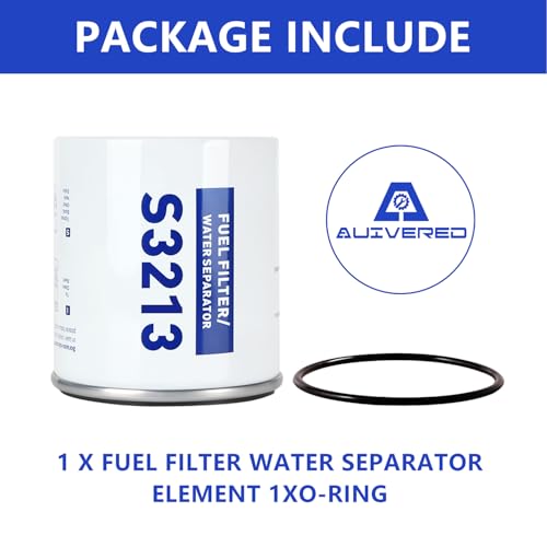 AUIVERED S3213 Fuel Water Separator Filter Element 10 Micron Marine Boat - Variation S3213