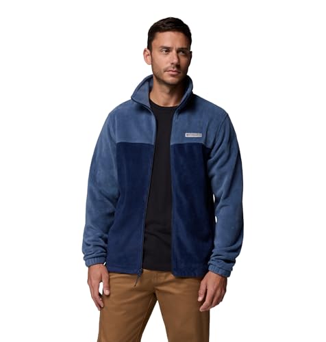 Columbia Men's Steens Mountain Full Zip Fleece Jacket - Large Dark Mountain Navy