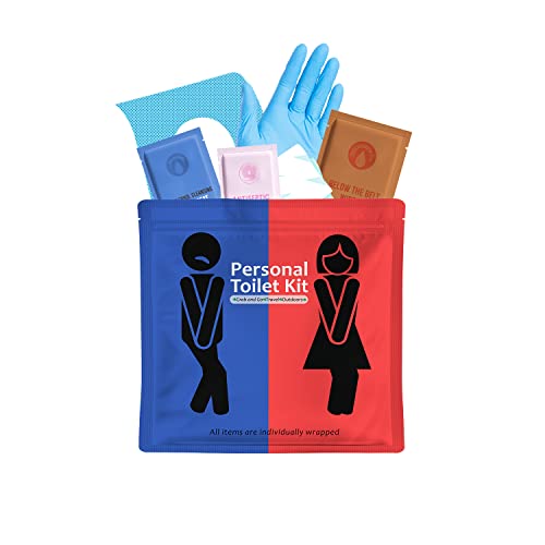 On-the-Go Bathroom Kit - Travel Toilet Paper Survival Set 1
