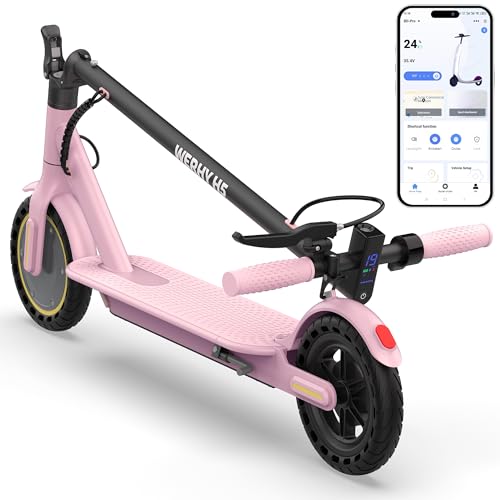 Foldable Electric Scooter 350W Motor, 19 MPH, 15 Mile Range