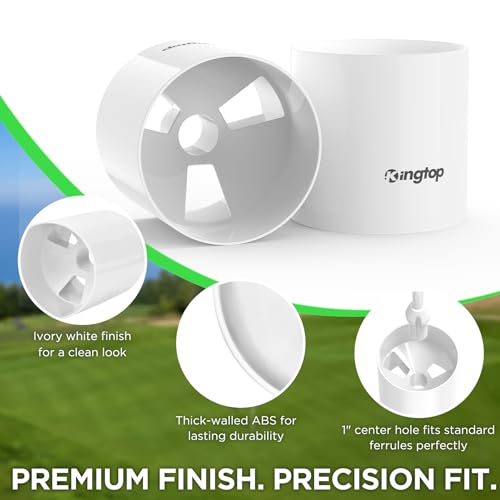 Golf Hole Cups for Practice Putting Greens - 4 Inch, 4 Pack