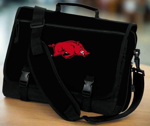University of Arkansas Laptop Messenger Bag - Razorbacks Briefcase