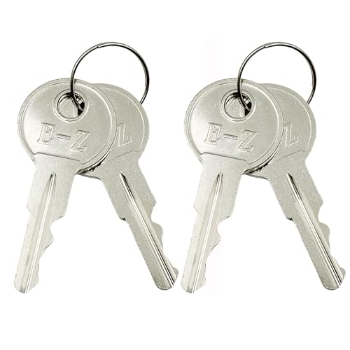 Golf Cart Ignition Key Set for Gas & Electric Models - 4 Pack