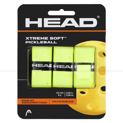 Xtreme Soft Pickleball Overgrip - 3-Pack Yellow