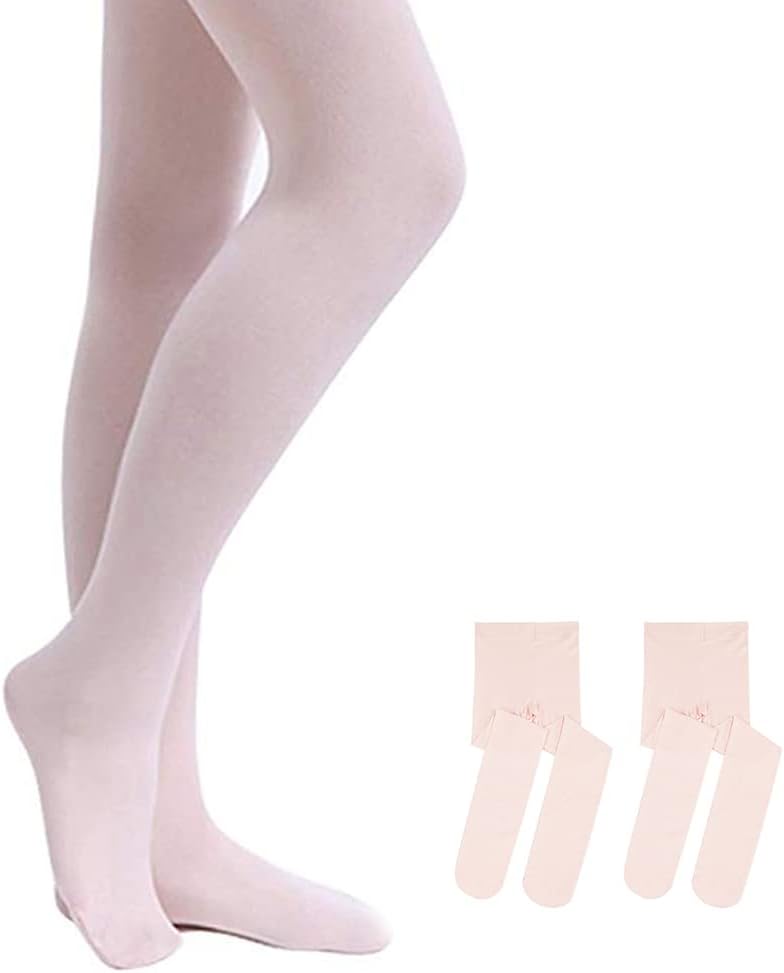 Stelle Ultra Soft Pro Dance Tights - Ballet Footed for Toddler, Little Kid & Big Kid