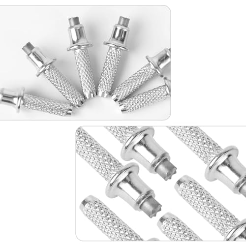 6 Pack Heavy Duty Tungsten Steel Trekking Pole Tips