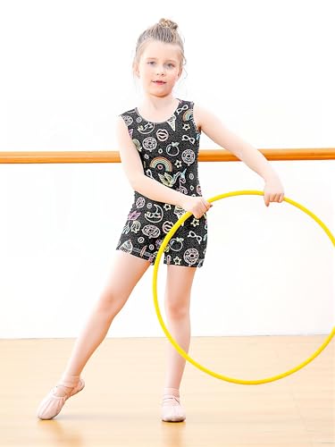 Gymnastics Leotards for Girls - Ballet Unitards with Shorts