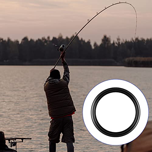 Fishing Rod Repair Kit - 30 Pieces with 15 Sizes & Tweezer