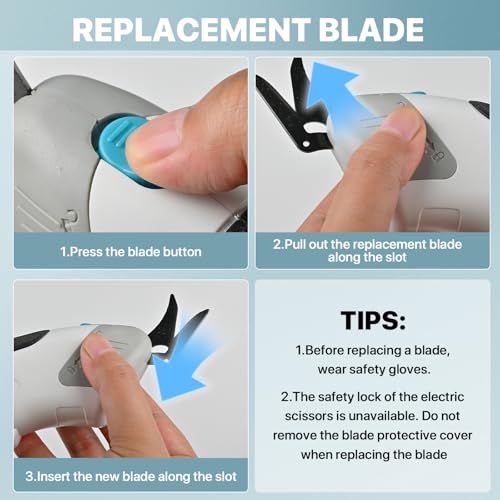 Cordless Electric Fabric Scissors, Power Rotary Cutter,Cardboard Box Heavy Duty Scissor, Carpet cutter tool heavy duty electric,Box Cutter for Carton Carpet Plastic Fabric Leather white