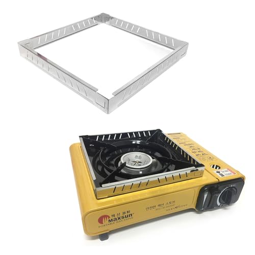 Camping Stove Wind Guard - 2 Pack Stainless Steel Windshield
