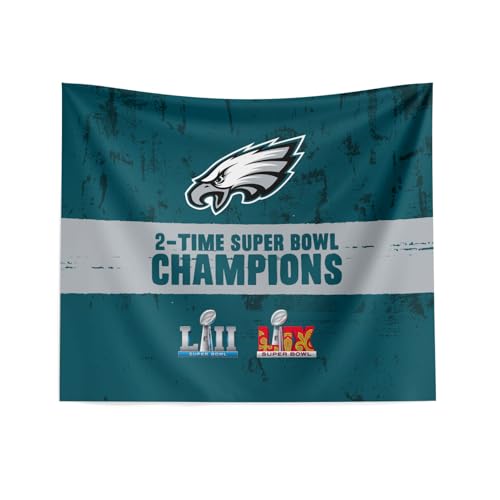 Seattle Seahawks Super Bowl 2026 Tapestry Wall Hanging - 40"L x 34"W