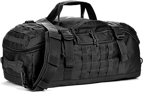 3-in-1 Military Backpack Duffle Bag for Travel & Gym