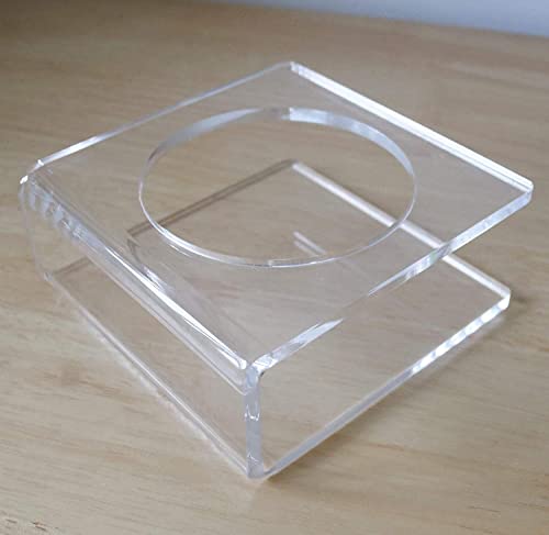 Clear Acrylic Display Stand for Sports Balls & Minerals