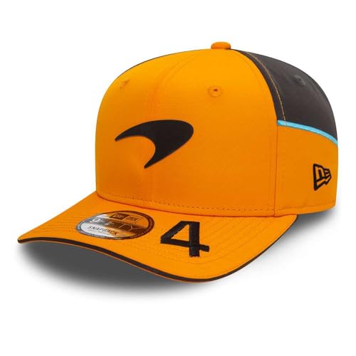 New Era McLaren Lando Norris Official 9Fifty Snapback Cap - Medium-Large, Orange