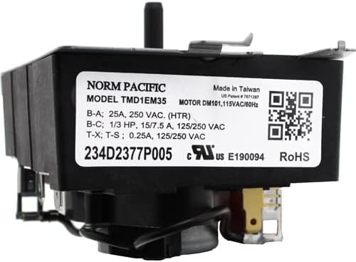 234D2377P005 for GE Dryer Timer TMD1EM35 NOT UNIVERSAL