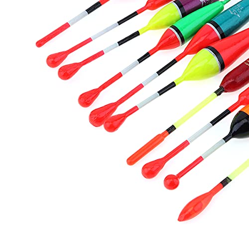 Sensitive Fishing Float Bobbers - Durable Wood Slip Spring for Trout