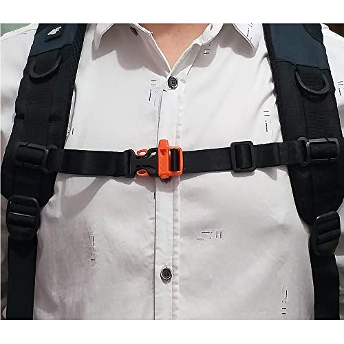 HDHYK 2 Pack Backpack Chest Strap Nylon Webbing Adjustable Sternum Belt